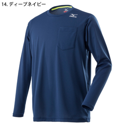 ミズノ] F2JA8580 ブレスサーモクルーネックシャツ