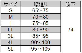 HOOH］ 3440 股引(ダボズボン)