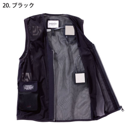 【未使用】HOOH PV111 ペルチェベストセット XL 楽天市場】HOOH ペルチェベストセット PV111 村上被服 鳳凰 【春