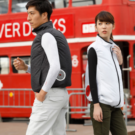 HOOH] 快適ウェア V9609 T100ベスト ポリエステル100％