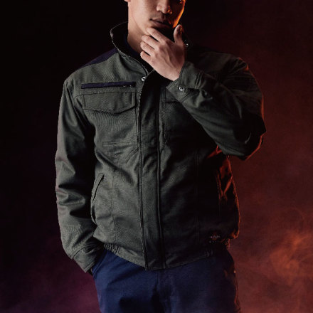 ジャケット・アウター Humi HOOH] 4233 難燃防寒ブルゾン