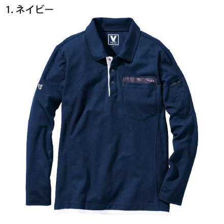 HOOH [VILEA] 501 長袖ポロシャツ