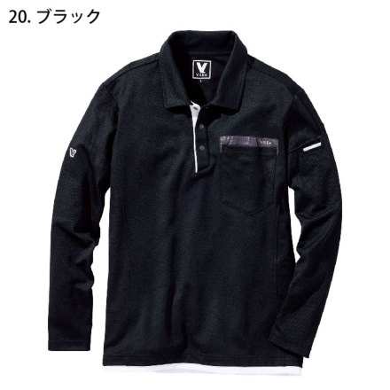 HOOH [VILEA] 501 長袖ポロシャツ