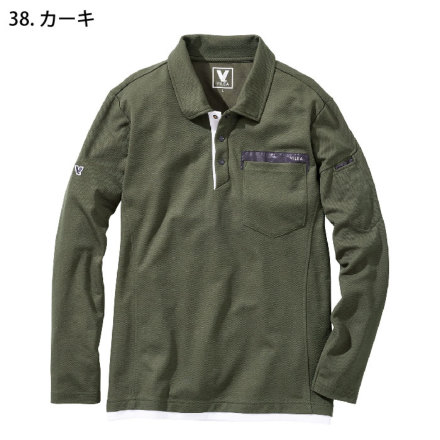 HOOH [VILEA] 501 長袖ポロシャツ