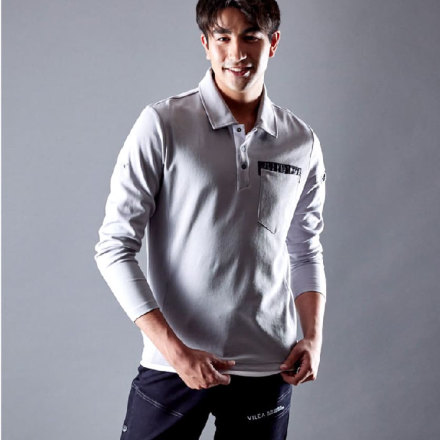 MALBON X WDS POLO / White 長袖ポロシャツ 新品未使用 マルボンゴルフ ウェア（Malbon Golf）のおすすめ人気商品一覧