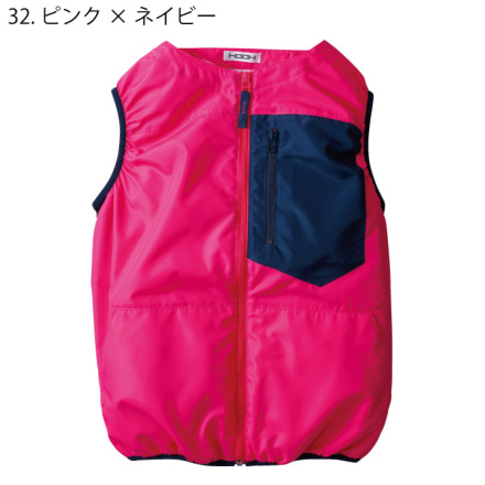 HOOH] V2209 バイカラーファンベスト