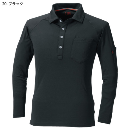 HOOH] 282 裏起毛ポロシャツ 【大サイズ】