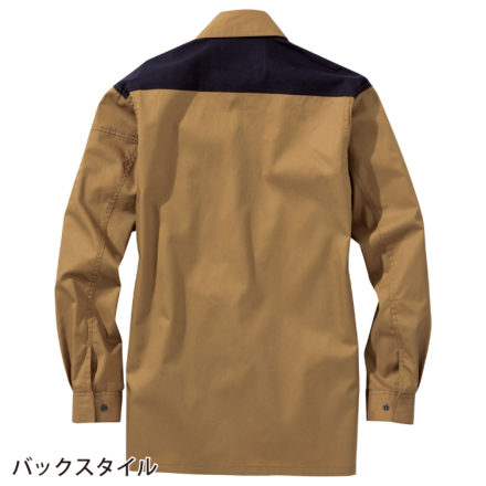 HOOH] 4277 難燃薄手シャツ 【特大サイズ】
