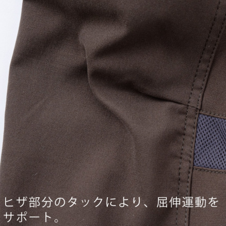 グレイスエンジニアーズ] GE-445 ダブルメッシュ・ストレッチ半袖