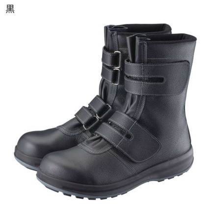 シモン SF38 黒 安全靴 シモン] SF38黒 安全靴