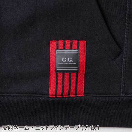 桑和 [G.G.] 1524-10 トレーナー(ハーフジップ)