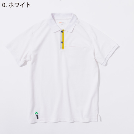 桑和 [BEAMS DESIGN] 1715-51 リンガーポロシャツ（半袖）