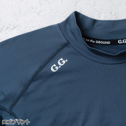 桑和 [G.G.] 8535-42 長袖サポートシャツ(ハイネック)