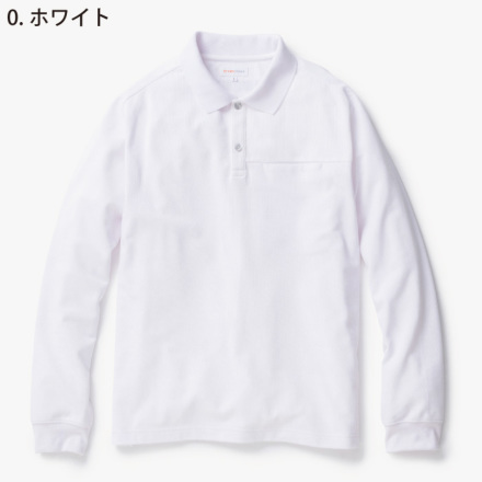 桑和 [BEAMS DESIGN] B1815-50 長袖ポロシャツ（胸ポケット有）