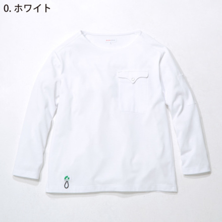 桑和 [BEAMS DESIGN] B3905-52 ボートネック長袖Tシャツ