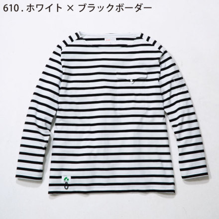桑和 [BEAMS DESIGN] B3905-52 ボートネック長袖Tシャツ