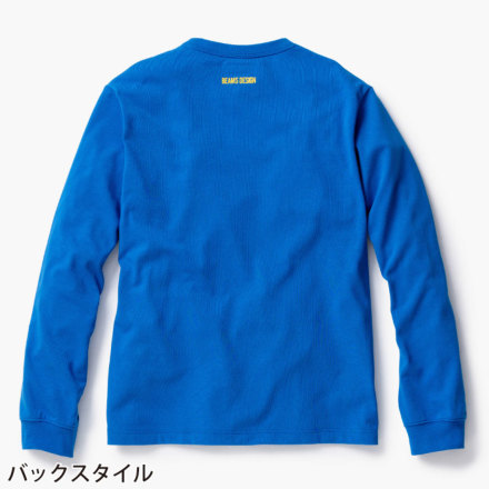 桑和 [BEAMS DESIGN] B4815-52 長袖Tシャツ（胸ポケット有）