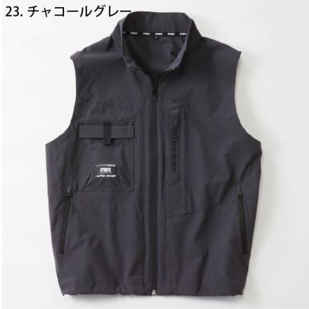 桑和 [STUD'S] S1806 CORDURA(R) 縦横ストレッチ テックベスト