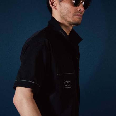 桑和 [STUD'S] S2823 高通気 ストレッチワークシャツ