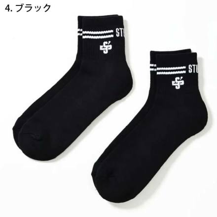 桑和 [STUD'S] S3598-1 ショートソックス(2足セット)