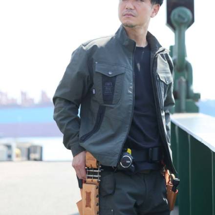 桑和 [STUD'S] S4210 CORDURA(R) NYCO ストレッチブルゾン