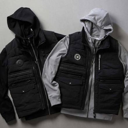 桑和 [STUD'S] S5416 マルチポケット防寒ベスト(中綿入り)