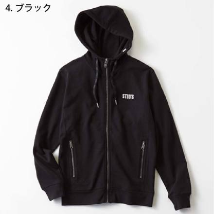 桑和 [STUD'S] S5514 CORDURA(R)×USAコットン ジップアップパーカー