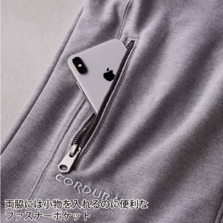 桑和 [STUD'S] S5514 CORDURA(R)×USAコットン ジップアップパーカー