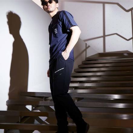 桑和 [STUD'S] S8563 ハイストレッチ冷感半袖Tシャツ