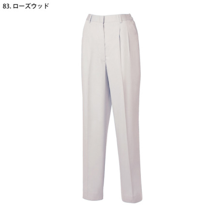 桑和] 410 女子スラックス(脇ゴム)