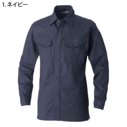 桑和] 5048-02 長袖シャツ