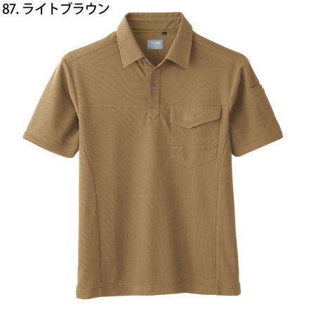 桑和] 50967 半袖ポロシャツ