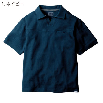 DETW スナップポロシャツ 25ss スリクソン ソリッド 半袖ポロシャツ SMS5101【The SRIXON】25SS