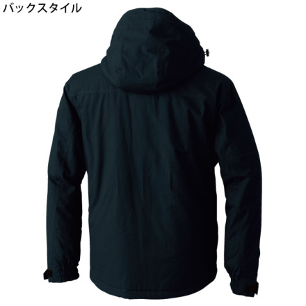 SOWA 防寒ブルゾン 防寒着 綿100% 作業服 フード 撥水 軽量 防寒