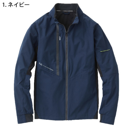 新品未使用 最終お値下げ Heve クラウドブルゾン ネイビー 桑和 [G.G.] 7308-00 長袖ブルゾン