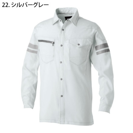 桑和 EC4225 長袖シャツ モスグリーン S 4225-107-S 桑和（SOWA） ＥＣ４２２５ 長袖シャツ モスグリーン Ｓ 品番：4225