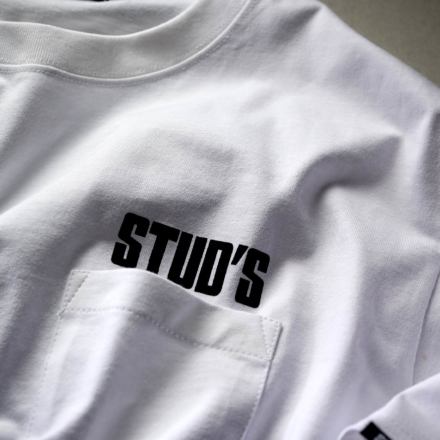 桑和 [STUD'S] S1553-1 半袖ポケTシャツ(ポケット付き)