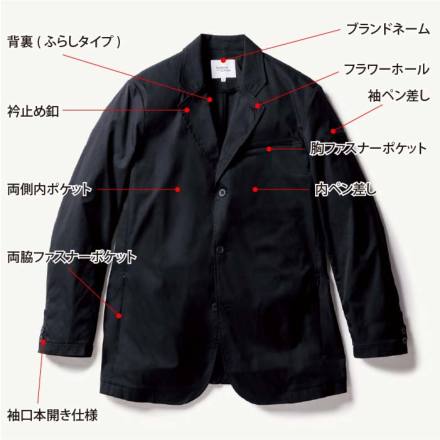 桑和 [UCB] U7702-04 長袖ジャケット