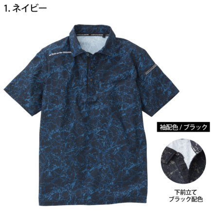 NBB WEEKEND モノグラム 総柄 半袖ポロシャツ サイズ3 XL ZOZOTOWN