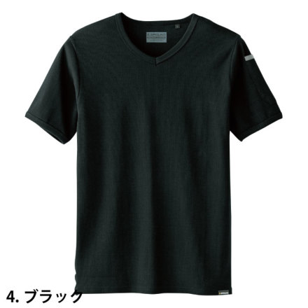 桑和 [G.GROUND] 50714 半袖VネックTシャツ【大サイズ】
