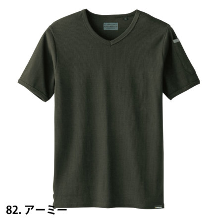 桑和 [G.GROUND] 50714 半袖VネックTシャツ【大サイズ】