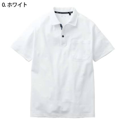桑和 [G.G.] 7325-51 半袖ポロシャツ（胸ポケット付き） 【大