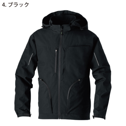 冬服4点関東 桑和] 7554-00 防寒ブルゾン (ストレッチ、防風、透湿) 【大サイズ】