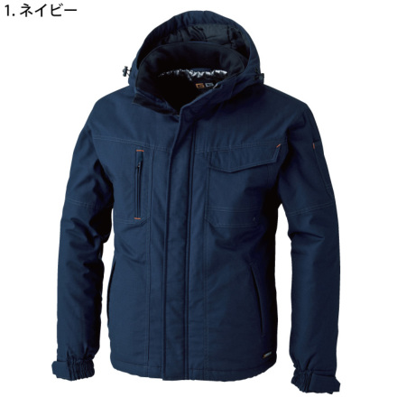 送料無料 通販  [G.GROUND] 桑和 6004-00 【特大サイズ】 長袖防寒ブルゾン 作業服