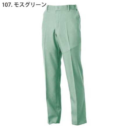 REPUBLIC アノラック グリーンとホワイトパンツ 桑和] 9669-99 スラックス(ノータック・脇ゴム) 【特大サイズ】