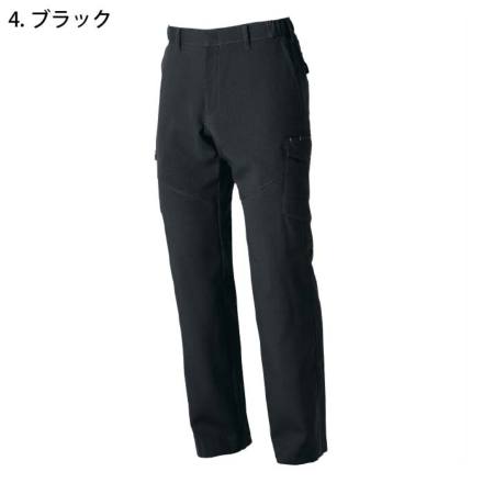 桑和] 968-98 カーゴパンツ(ノータック、脇ゴム) 【特大サイズ】