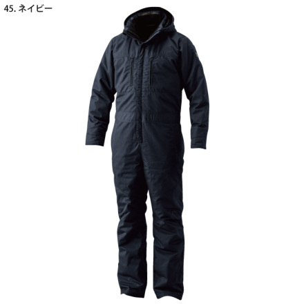 未使用　5120 ライトウォームオーバーオール 5L　大きい　耐撥水　ネイビー TS Design] 5120 ライトウォームオーバーオール・つなぎ服