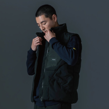 TS Design] 55328 超保温ダウンベスト