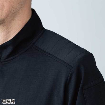 TS Design] 85655 TS DEO ドッツショートスリーブハーフジップ