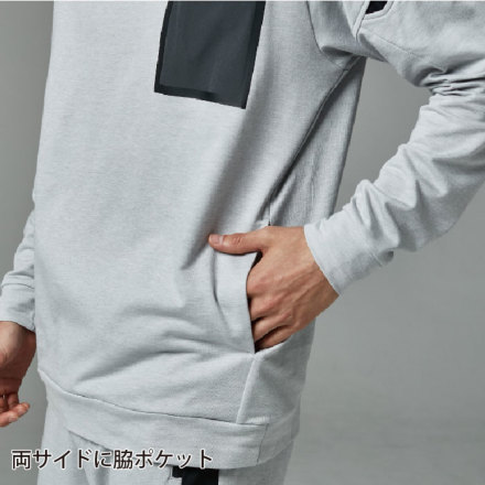 TS Design] 8650 TS DELTA コーデュラワークロングTシャツ